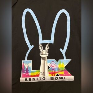 Black Graphic Hoodie